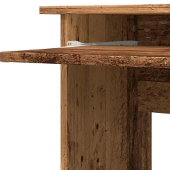 vidaXL Mobiliario De Oficina-Escritorio de esquina madera contrachapada madera vieja