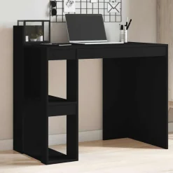 vidaXL Mobiliario De Oficina-Escritorio de madera de ingeniería 103,5x56,5x94 cm
