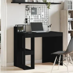 vidaXL Mobiliario De Oficina-Escritorio de madera de ingeniería 103,5x56,5x94 cm
