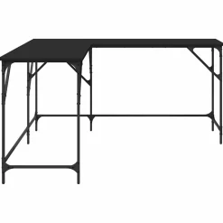 vidaXL Mobiliario De Oficina-Escritorio de madera de ingeniería 149x149x75 cm