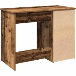 vidaXL Escritorio de madera de ingeniería madera vieja 102x50x75 cm Madera antigua Hot