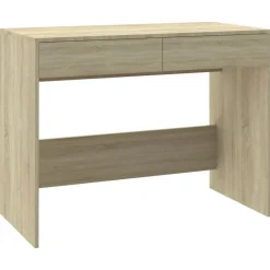 vidaXL Escritorio de madera contrachapada 101x50x76,5 cm Roble Sonoma Hot