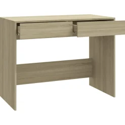 vidaXL Escritorio de madera contrachapada 101x50x76,5 cm Roble Sonoma Hot