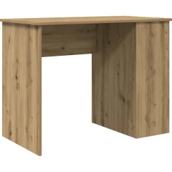 vidaXL Mobiliario De Oficina-Escritorio de madera de ingeniería roble artesano 100x55x75 cm