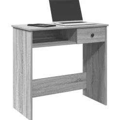 vidaXL Mobiliario De Oficina-Escritorio de madera contrachapada 80x40x75 cm