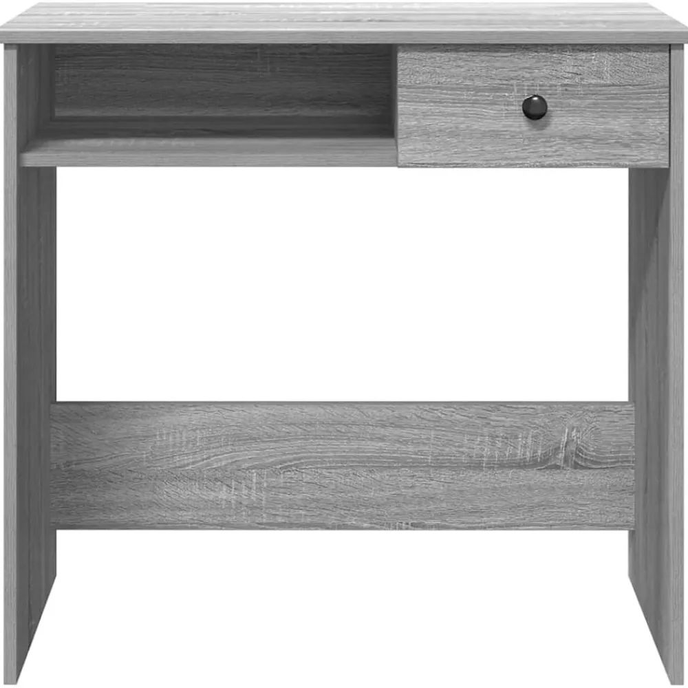 vidaXL Mobiliario De Oficina-Escritorio de madera contrachapada 80x40x75 cm