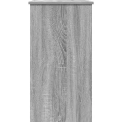 vidaXL Mobiliario De Oficina-Escritorio de madera contrachapada 80x40x75 cm