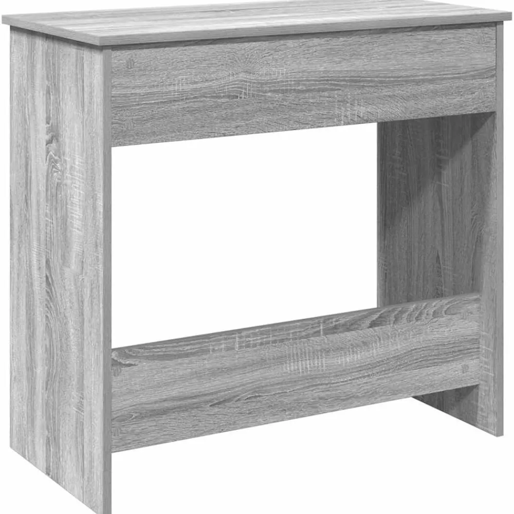 vidaXL Mobiliario De Oficina-Escritorio de madera contrachapada 80x40x75 cm