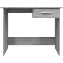vidaXL Mobiliario De Oficina-Escritorio de madera contrachapada 100x50x76 cm