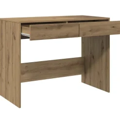 vidaXL Mobiliario De Oficina-Escritorio de madera de ingeniería 101x50x76,5 cm