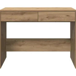 vidaXL Mobiliario De Oficina-Escritorio de madera de ingeniería 101x50x76,5 cm