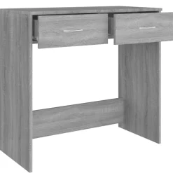 vidaXL Mobiliario De Oficina-Escritorio de madera contrachapada 80x40x75 cm