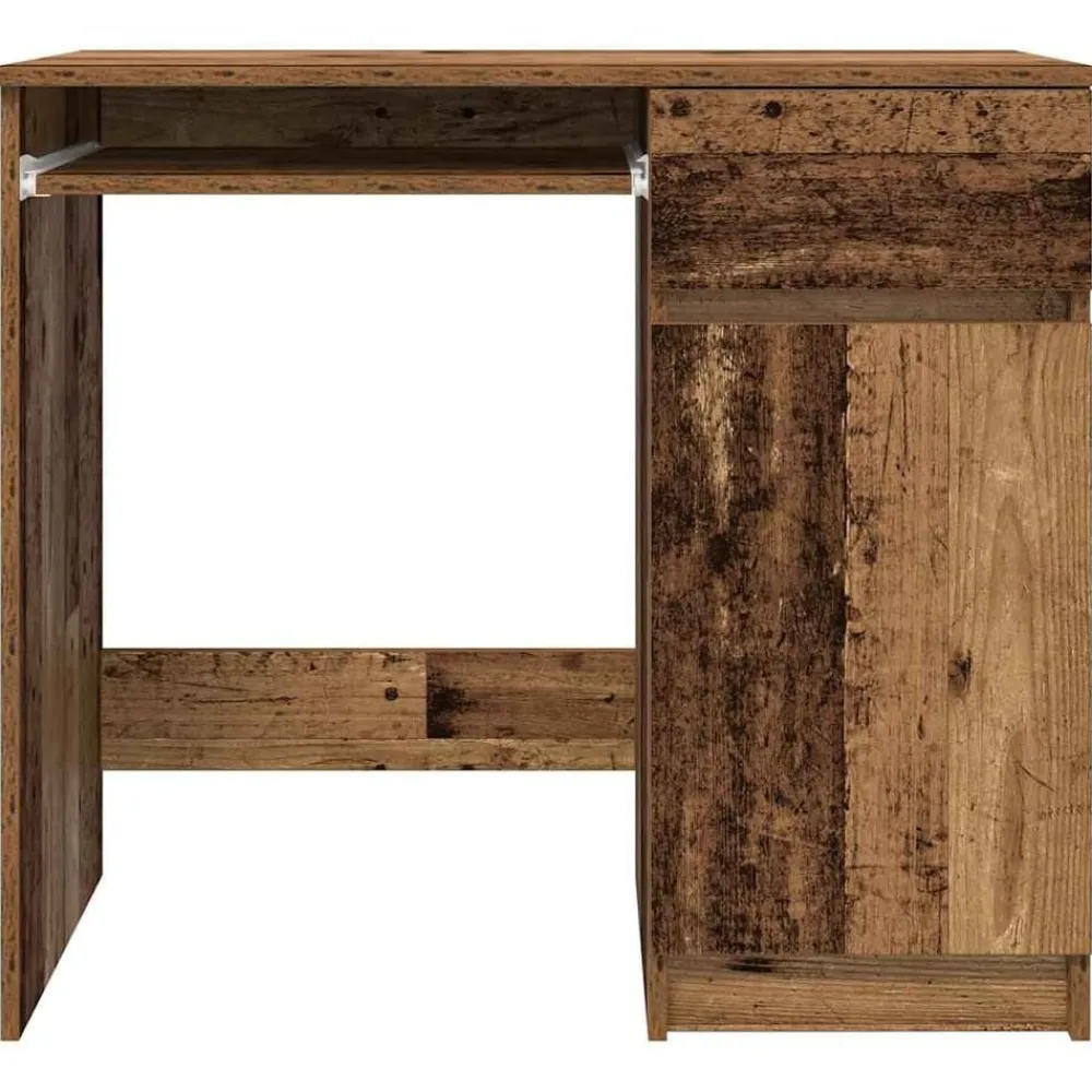 vidaXL Escritorio de madera vieja 86x49x76 cm Madera de ingeniería Madera antigua Online