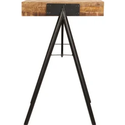 vidaXL Escritorio de madera maciza de mango 118x50x75 cm Outlet