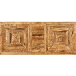 vidaXL Escritorio de madera maciza de mango 118x50x75 cm Outlet