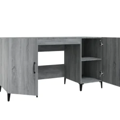 vidaXL Mobiliario De Oficina-Escritorio de madera contrachapada 140x50x75 cm