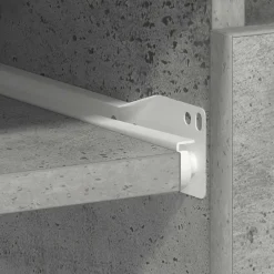 vidaXL Mobiliario De Oficina-Escritorio de madera contrachapada gris hormigón 90x45x76 cm