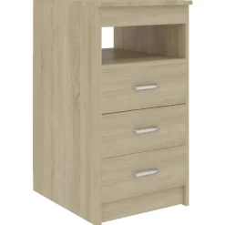 vidaXL Escritorio de madera de ingeniería 140x50x76 cm Roble Sonoma Best