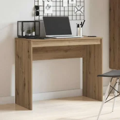 vidaXL Mobiliario De Oficina-Escritorio de madera de ingeniería 90x40x72 cm