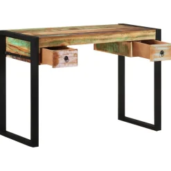 vidaXL Escritorio de madera maciza reciclada Discount