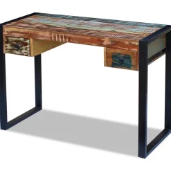 vidaXL Escritorio de madera maciza reciclada Discount
