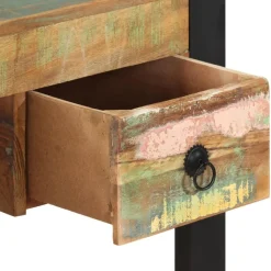 vidaXL Escritorio de madera maciza reciclada Discount