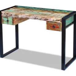 vidaXL Escritorio de madera maciza reciclada Discount