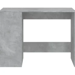 vidaXL Escritorio de madera de ingeniería gris hormigón 102x50x75 cm Gris hormigón Clearance