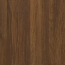 vidaXL Escritorio de madera contrachapada marrón roble 100x50x76 cm Marr&oacute;n roble Clearance