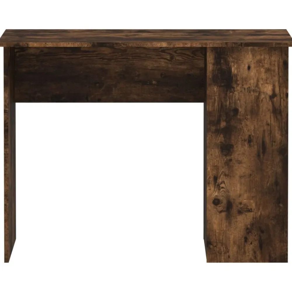 vidaXL Mobiliario De Oficina-Escritorio de madera contrachapada 100x55x75 cm