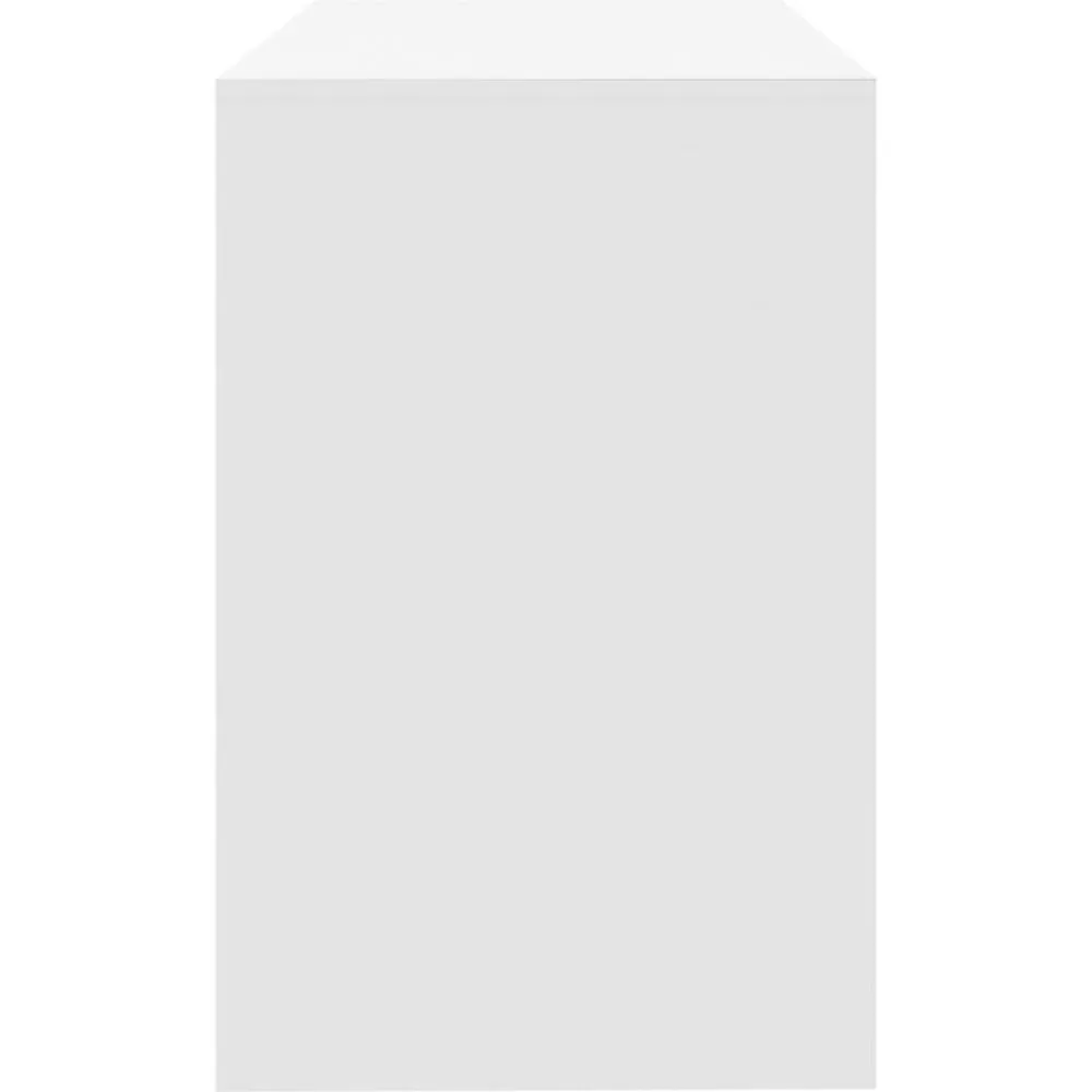 vidaXL Escritorio de madera contrachapada 101x50x76,5 cm Blanco Sale