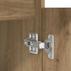 vidaXL Mobiliario De Oficina-Escritorio de madera de ingeniería 86x49x76 cm