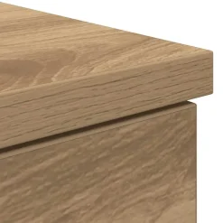 vidaXL Mobiliario De Oficina-Escritorio de madera de ingeniería 86x49x76 cm