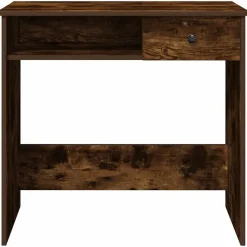 vidaXL Mobiliario De Oficina-Escritorio de madera contrachapada 80x40x75 cm