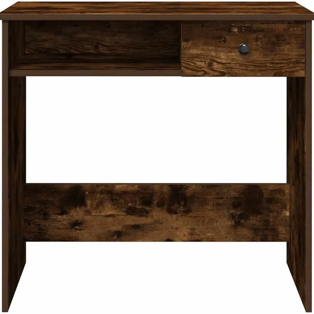 vidaXL Mobiliario De Oficina-Escritorio de madera contrachapada 80x40x75 cm