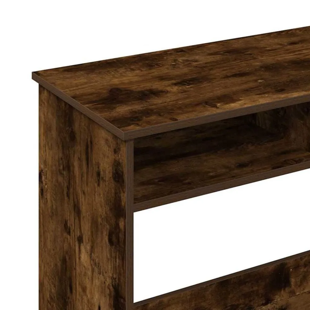 vidaXL Mobiliario De Oficina-Escritorio de madera contrachapada 80x40x75 cm