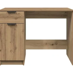 vidaXL Mobiliario De Oficina-Escritorio de madera de ingeniería 100x50x75 cm