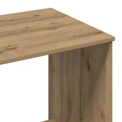 vidaXL Mobiliario De Oficina-Escritorio de madera de ingeniería 100x50x75 cm