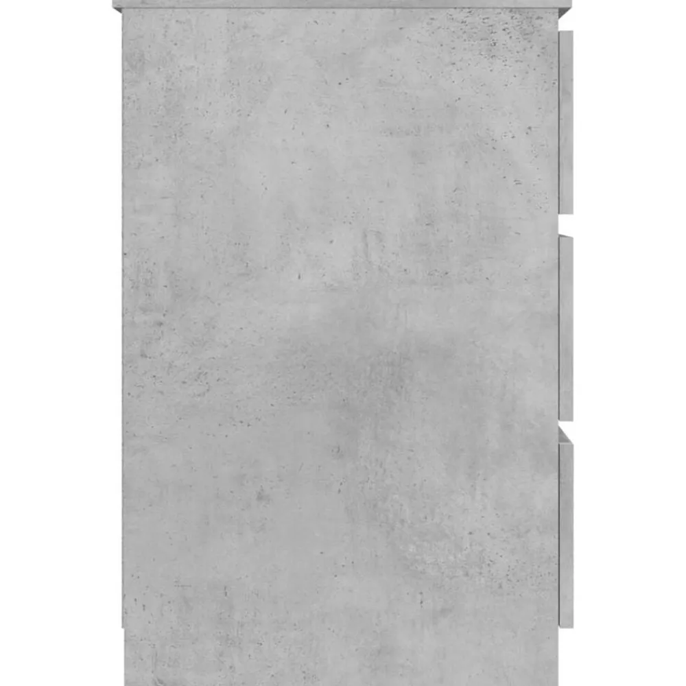 vidaXL Escritorio de madera contrachapada gris 140x50x77 cm Gris hormigón Hot