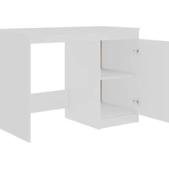 vidaXL Mobiliario De Oficina-Escritorio de madera contrachapada 140x50x76 cm