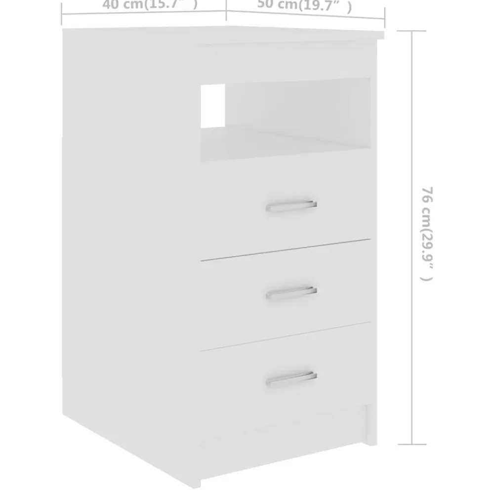 vidaXL Mobiliario De Oficina-Escritorio de madera contrachapada 140x50x76 cm