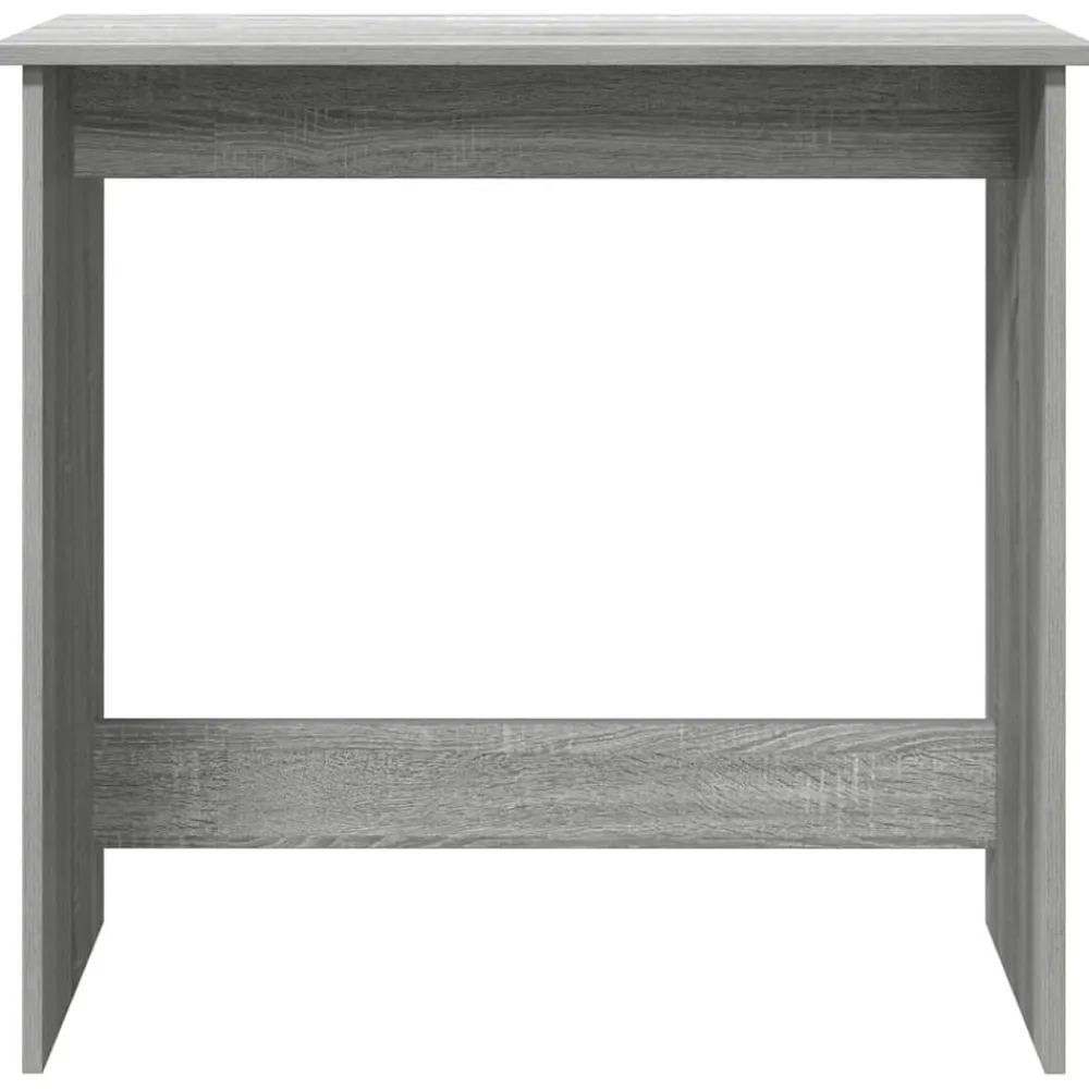 vidaXL Escritorio de madera contrachapada 80x40x75 cm Gris sonoma Outlet