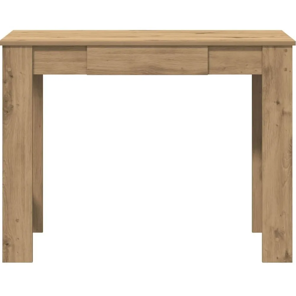 vidaXL Mobiliario De Oficina-Escritorio de madera de ingeniería 100x45x75 cm