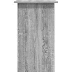 vidaXL Escritorio de madera contrachapada 80x45x74 cm Gris sonoma Online