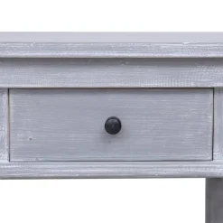 vidaXL Mobiliario De Oficina-Escritorio de madera maciza de caoba 115x50x78 cm