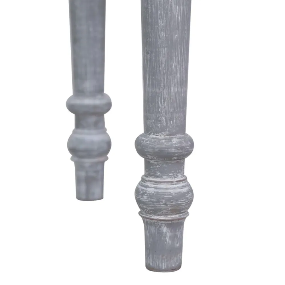 vidaXL Mobiliario De Oficina-Escritorio de madera maciza de caoba 115x50x78 cm