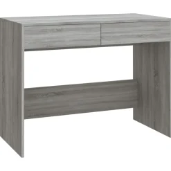 vidaXL Mobiliario De Oficina-Escritorio de madera de ingeniería 101x50x76,5 cm