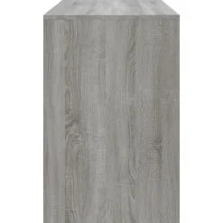 vidaXL Mobiliario De Oficina-Escritorio de madera de ingeniería 101x50x76,5 cm