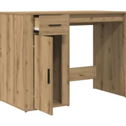vidaXL Escritorio de madera de ingeniería 100x49x75 cm Roble artisan Online