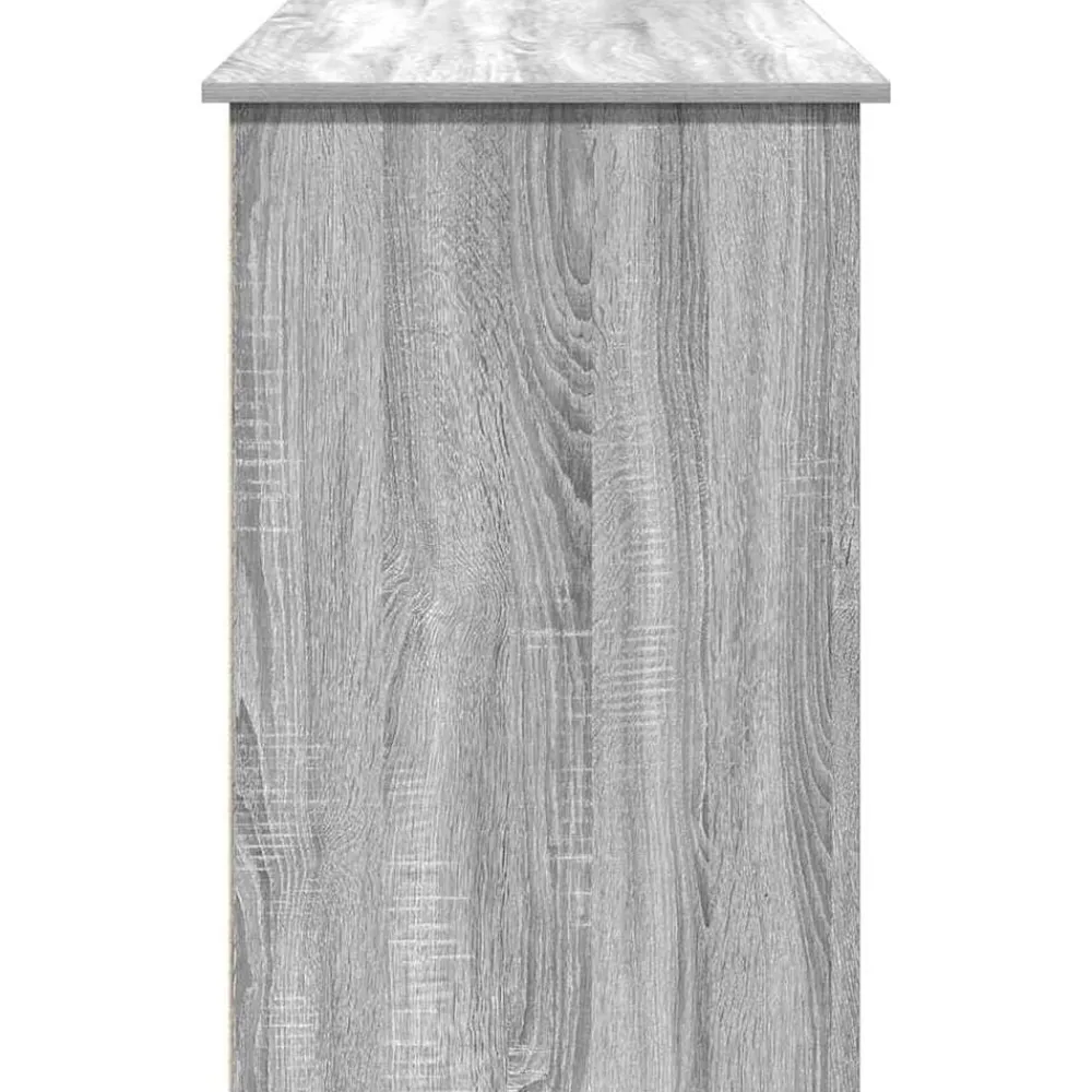 vidaXL Escritorio de madera de ingeniería 102x50x75 cm Gris sonoma Outlet